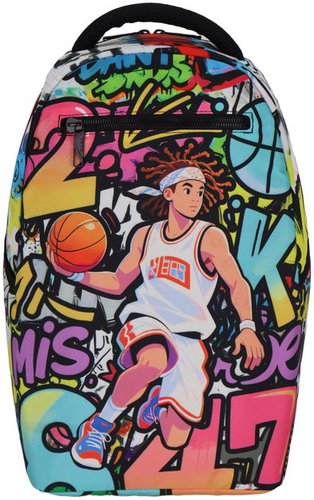 FUTUREDEAL RUKKY ART Basket, 20 l - Schulrucksack - Hauptbild