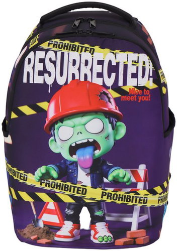 FUTUREDEAL RUKKY ART Zombie, 18 l - Schulrucksack - Hauptbild