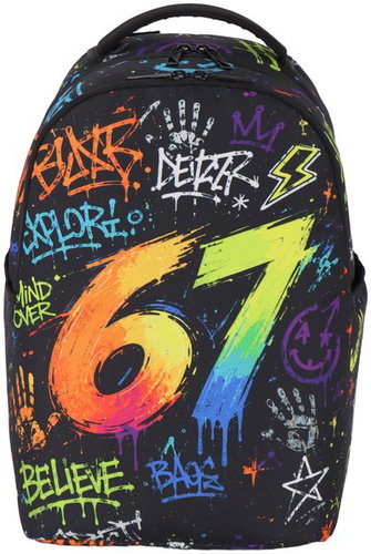 FUTUREDEAL RUKKY ART 67, 18 l - Schulrucksack - Hauptbild
