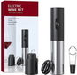 Verk Wine set AA, 4in1 black and silver - Corkscrew