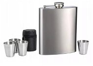 Foxter Placatka stainless steel 220 ml + 4 x shot - Hip Flask