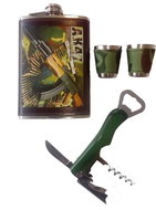 GGV Placatka ARMY AK-47 - gift cartridge - Hip Flask