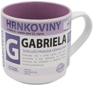 Nekupto Hrnek se jménem 3 Hrnkoviny NHK 020 Gabriela - Hrnek
