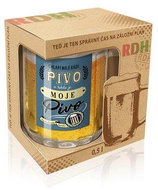Nekupto RDH Beer glass 0.5 l NPN 004 Guys like beer. - Glass