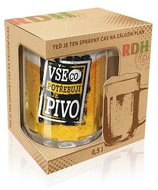 Nekupto RDH Beer glass 0.5 l NPN 003 All I need - Glass