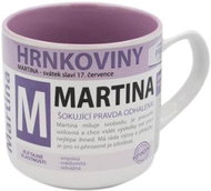 Nekupto Hrnek se jménem 3 Hrnkoviny NHK 047 Martina - Hrnek