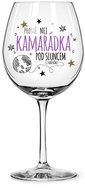 Nekupto Gift wine glass - Cracked grandma - Glass