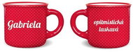Nekupto Name mini mugs NJH 019 Gabriela - Set of Cups