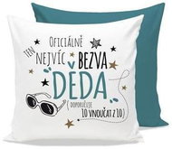 Nekupto Dárkový polštář s věnováním - Bezva děda - Polštář