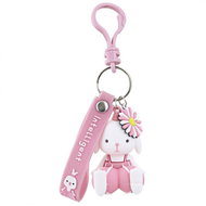 eCa BRL145 Keychain - pink rabbit - Keychain