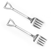 Master Steel forks in the shape of forks 2 pcs - Cutlery Set