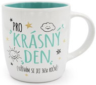 Nekupto Gift mug with dedication - For a beautiful day - Mug