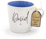 Nekupto Hrnek jmenný Original NOH 017 CZ David - Hrnek