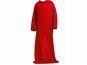 Deka Verk Fleecová deka s rukávy Snuggie červená 190×140cm - Deka