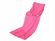 Deka Verk Flísová deka s rukávmi Snuggie ružová 190 × 140 cm - Deka