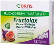 Fructolax Ovoce&Vláknina 12 žvýkacích kostek - Vláknina