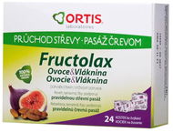 Fructolax Ovoce&Vláknina 24 žvýkacích kostkek - Vláknina