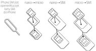 Forever SIM Adapter Set microSIM 3ff-2ff Nano 4ff-2ff Nano 4ff-3ff with Applicator - SIM Card Adapter