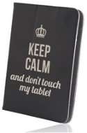 Forever Fashion Keep Calm Universal 9-10“ Black - Tablet Case