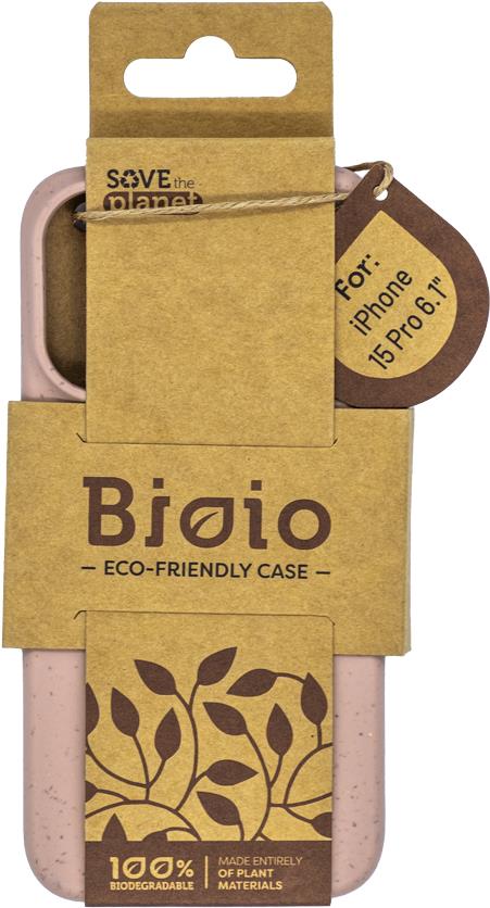Forever Bioio Apple iPhone 15 Pro rózsaszín tok