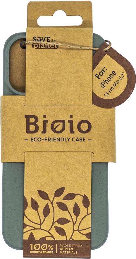 Forever Bioio Apple iPhone 15 Pro Max zöld tok