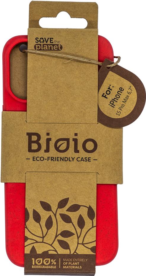 Forever Bioio Apple iPhone 15 Pro Max piros tok