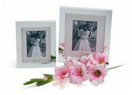 KPH WEDDING RING 13 × 18 Stříbrný svatební fotorámeček - Fotorámeček