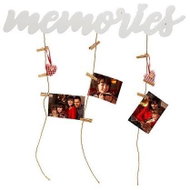 KPH Fotorámeček MEMORY STRING bílý - Fotorámeček