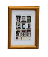 KPH Wooden photo frame NEW YORK 9 × 13 light brown - Photo Frame