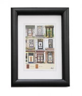 KPH Wooden photo frame NEW YORK 10 × 15 black - Photo Frame