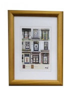 KPH Wooden photo frame NEW YORK 10 × 15 light brown - Photo Frame