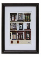 KPH Wooden photo frame NEW YORK 13 × 18 black - Photo Frame