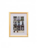 KPH Wooden photo frame NEW YORK 15 × 20 natural - Photo Frame