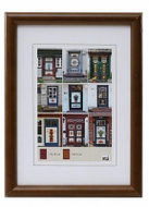KPH Wooden photo frame NEW YORK 15 × 20 dark brown - Photo Frame