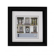 KPH Wooden photo frame NEW YORK 10 × 10 black - Photo Frame