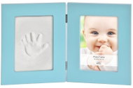 INNOVA Dětský set na obtisky a fotku 13 × 18cm BabyKeepsake modrý - Fotorámeček