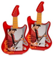 KPH Akrylový fotorámeček 5 × 8 PLAY GUITAR červený - Fotorámeček