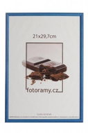 KARPEX Dřevěný fotorámeček DR0C1K 15 × 21 C2 tmavě modrý - Fotorámeček