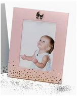 KPH Kovový dětský fotorámeček BABY FACE 13 × 18 růžový - Fotorámeček