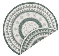 NORTHRUGS Kusový koberec Twin Supreme 103415 Jamaica green creme kruh, 200 × 200 cm - Koberec