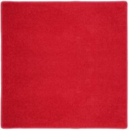 Betap Kusový koberec Eton červený 15 štvorec - Koberec