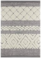 Mint Rugs – Hanse Home Kusový koberec Handira 103906 Black/Cream 120 × 170 cm - Koberec