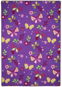Vopi Dětský kusový koberec Motýlek 5291 fialový - Koberec
