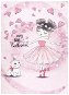 Dywany Łuszczów Dětský kusový koberec Bambino 2185 Ballerina pink 140 × 190 cm - Koberec