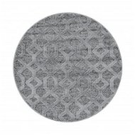Ayyildiz Kusový koberec Pisa 4702 Grey kruh - Koberec
