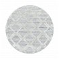 Ayyildiz Kusový koberec Pisa 4703 Grey kruh - Koberec