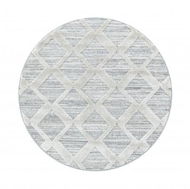 Ayyildiz Kusový koberec Pisa 4703 Grey kruh 120 × 120 cm - Koberec