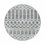 Ayyildiz Kusový koberec Pisa 4710 Grey kruh - Koberec