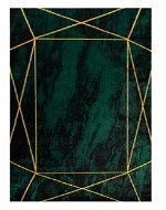 Dywany Łuszczów Kusový koberec Emerald 1022 green and gold 80 × 150 cm - Koberec