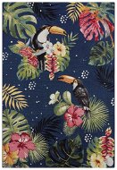 Hanse Home Collection Kusový koberec Flair 105609 Tropical Dream Blue Multicolored - Koberec